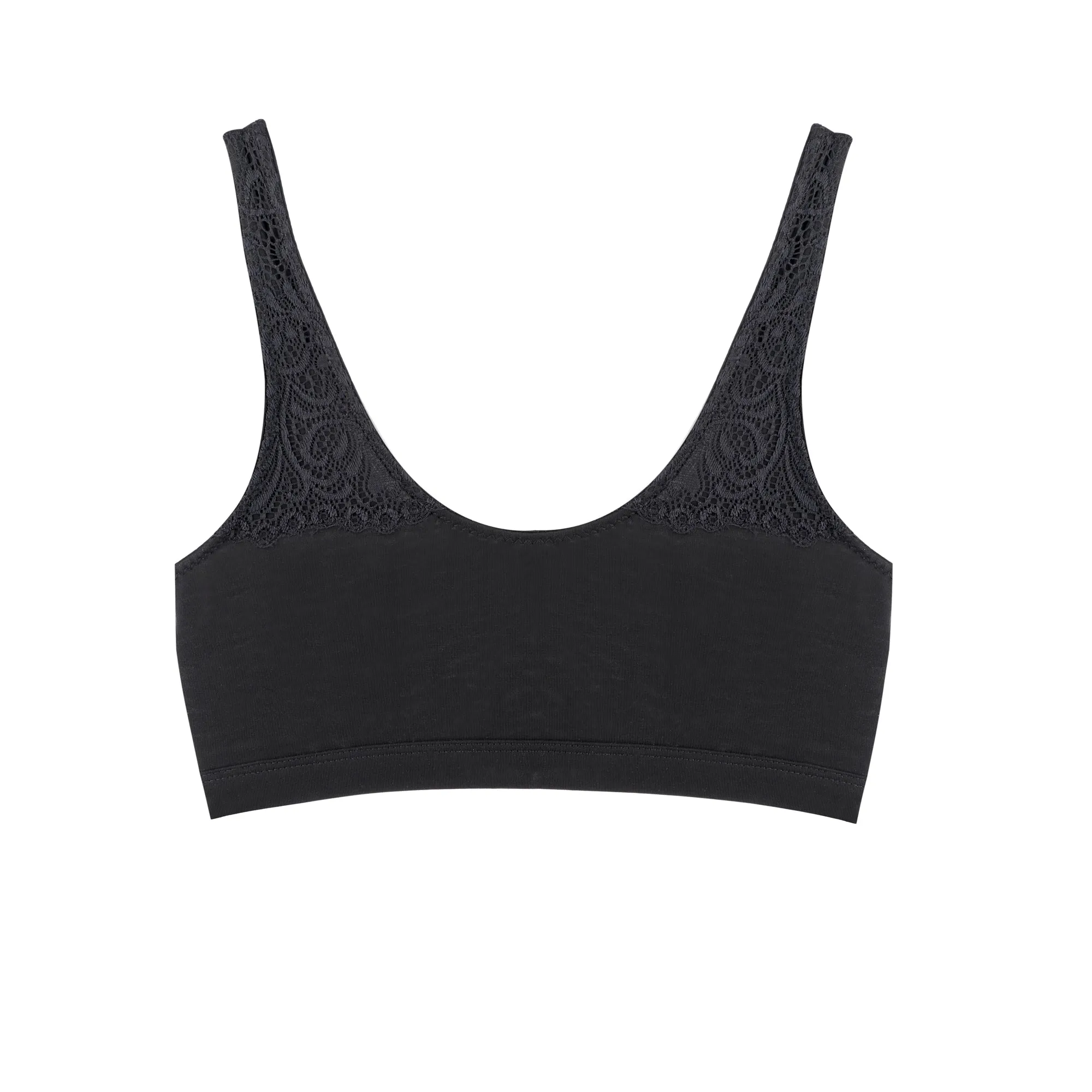 Eco-Friendly Wireless Bra: 100% Pure Silk & Organic Cotton - Champagne