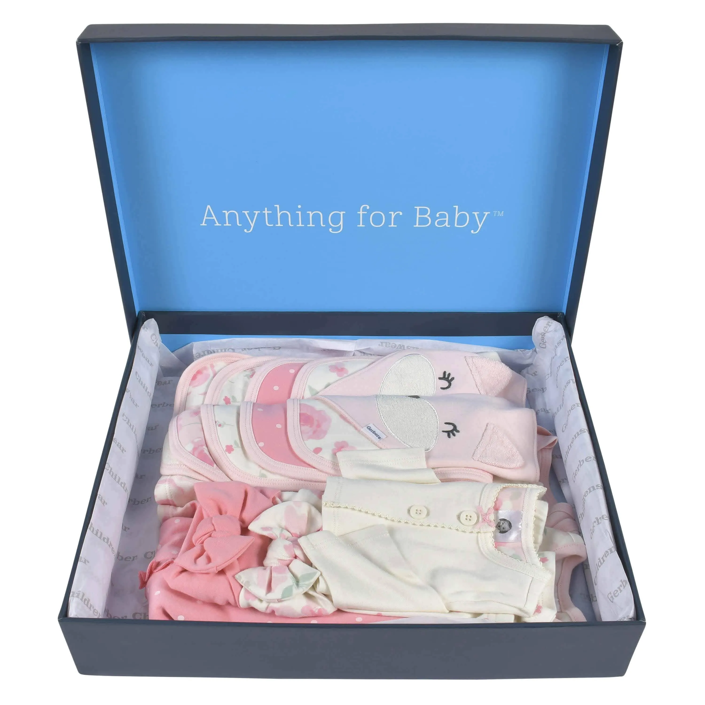 14-Piece Baby Girls Fox Playwear Gift Set