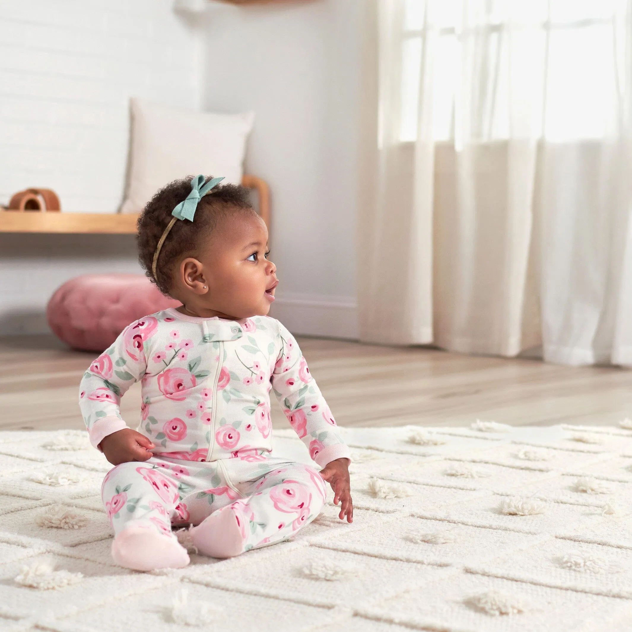 2-Pack Baby Girls Floral Sleep 'N Plays