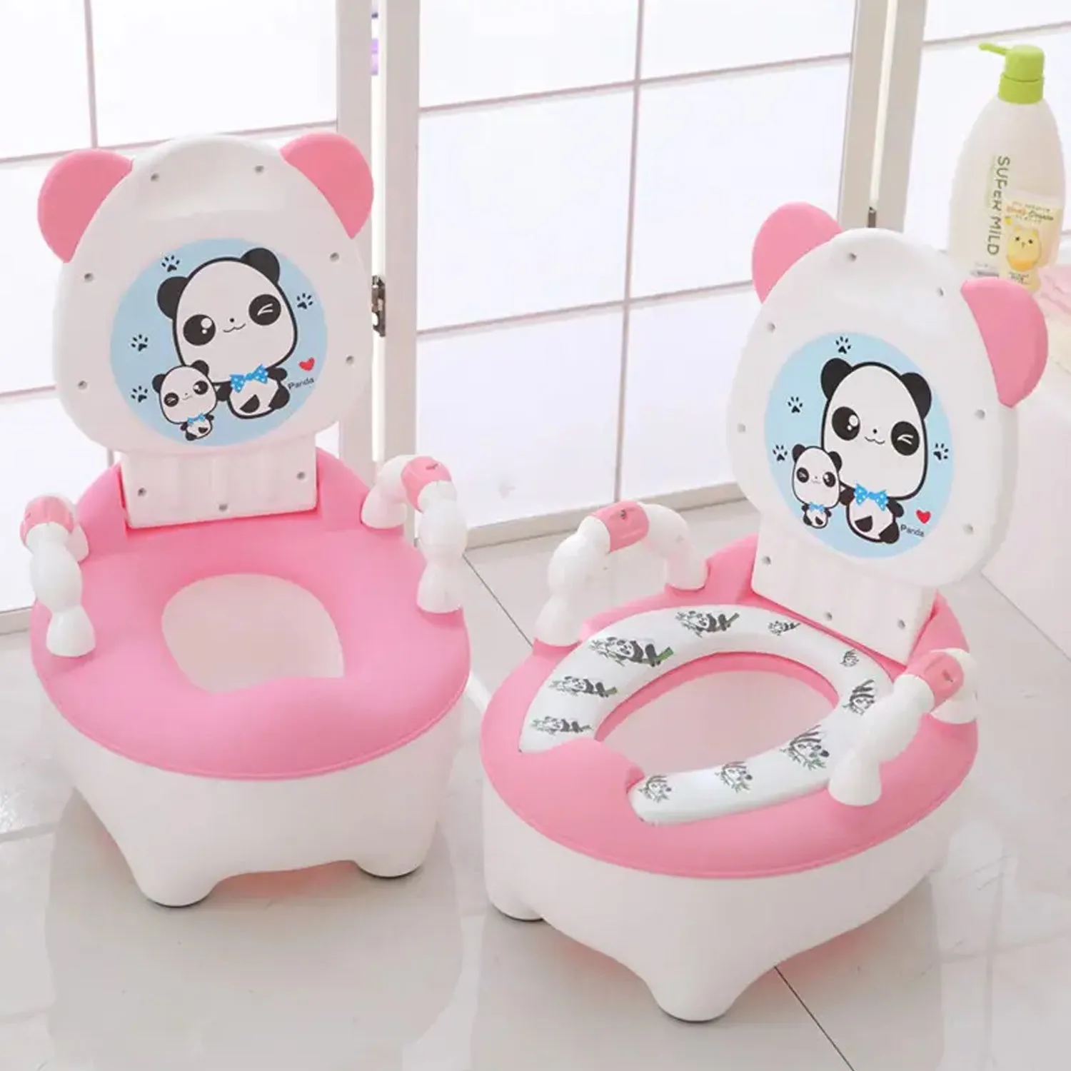 4579 Baby portable Toilet, Baby Potty Training Seat Baby Potty Chair for Toddler Boys Girls Potty Seat for 1  year child