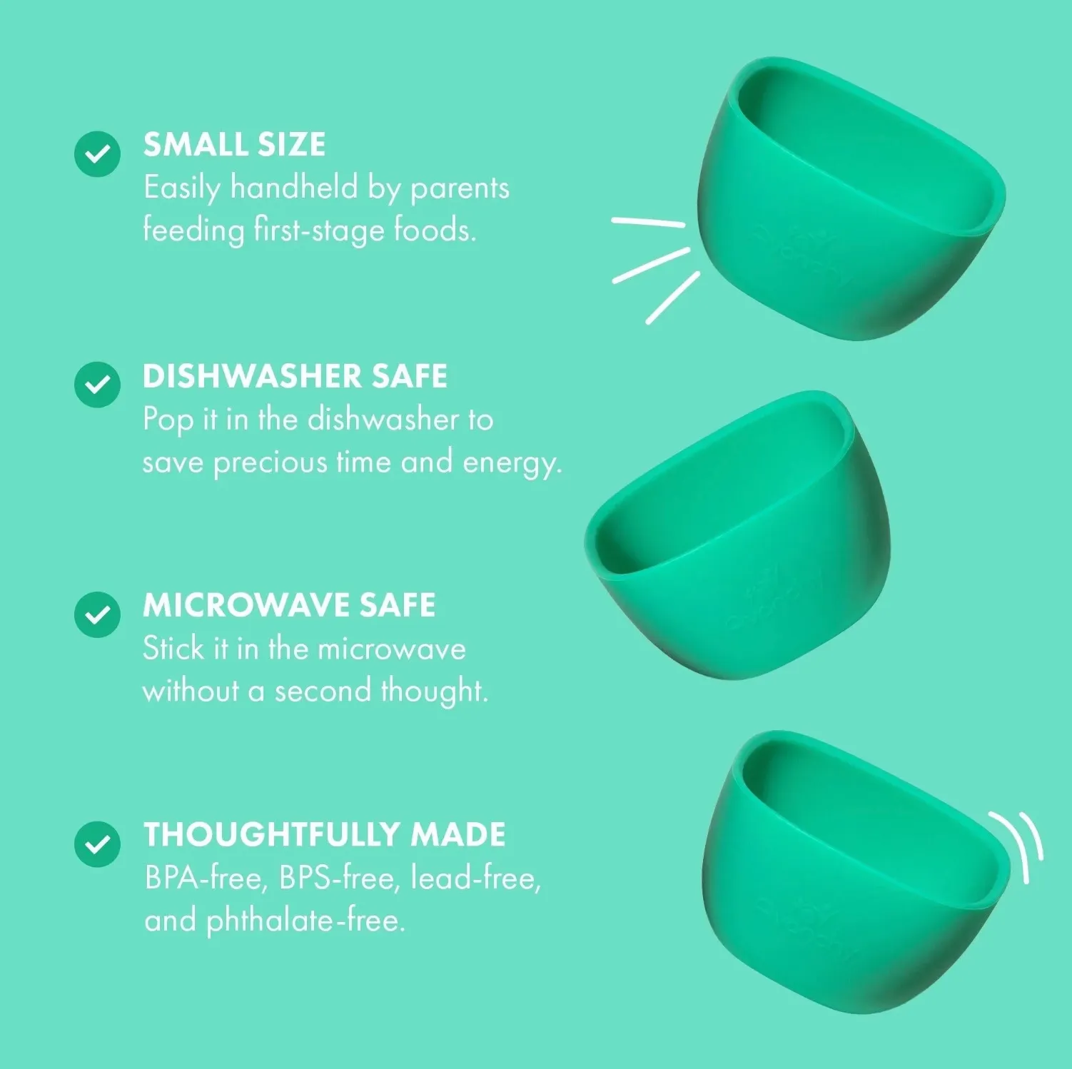 5 Oz. Avanchy La Petite Mini Silicone Baby Cup