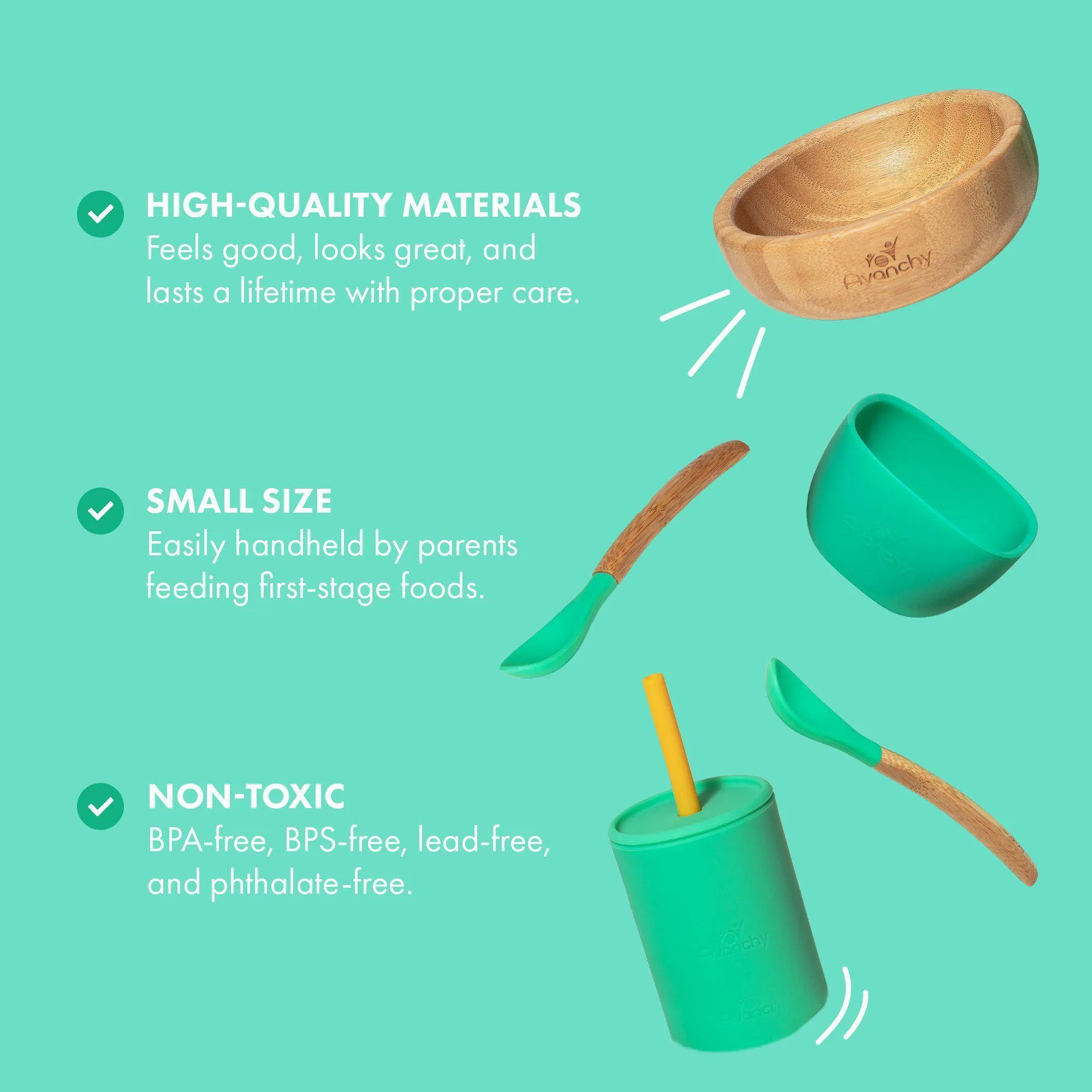 5 Oz. Avanchy La Petite Mini Silicone Baby Cup