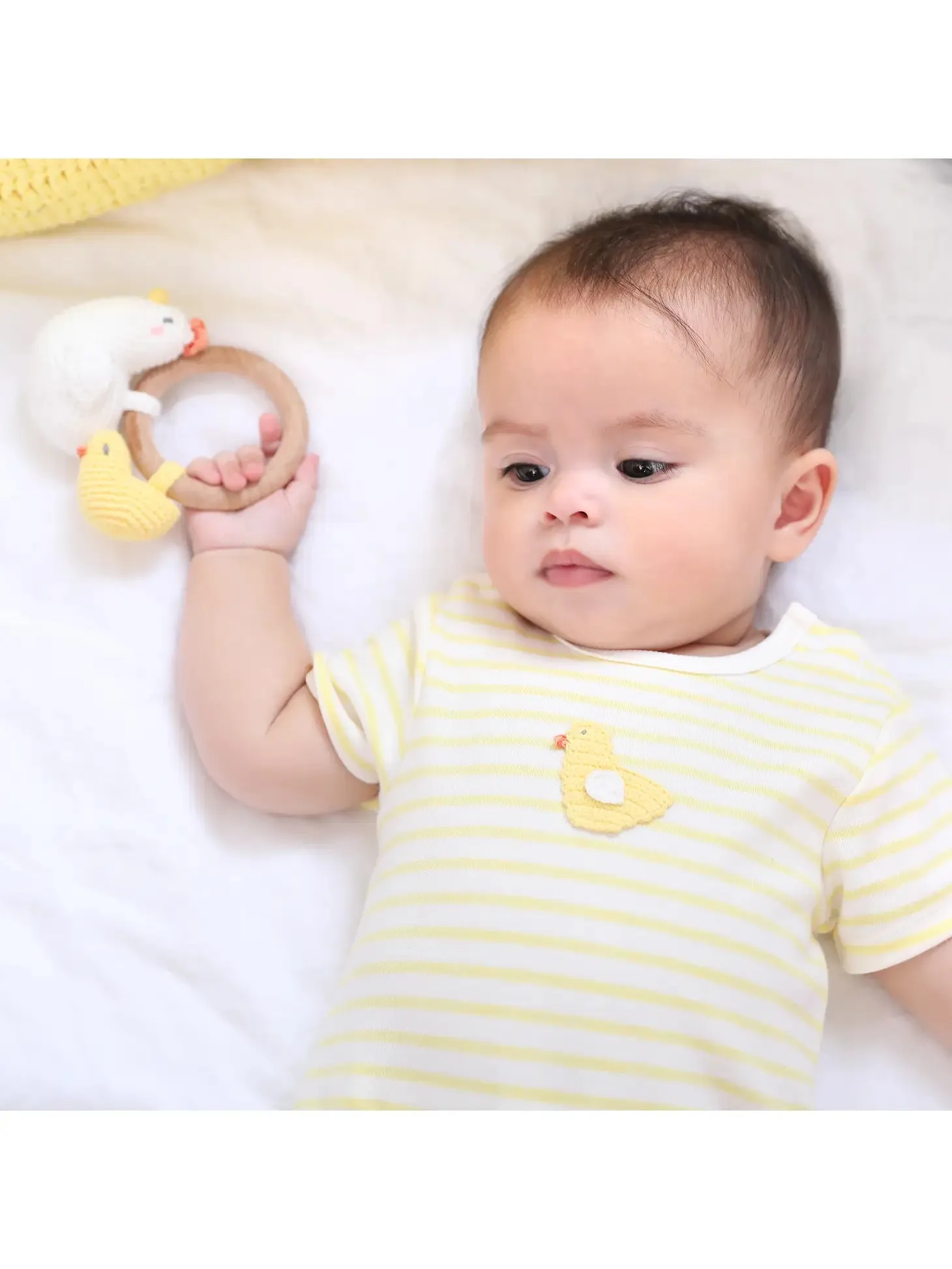 Albetta Coco Chick Crochet Short Romper