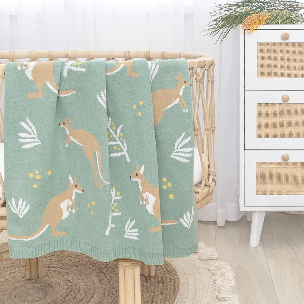 Australiana Baby Blanket