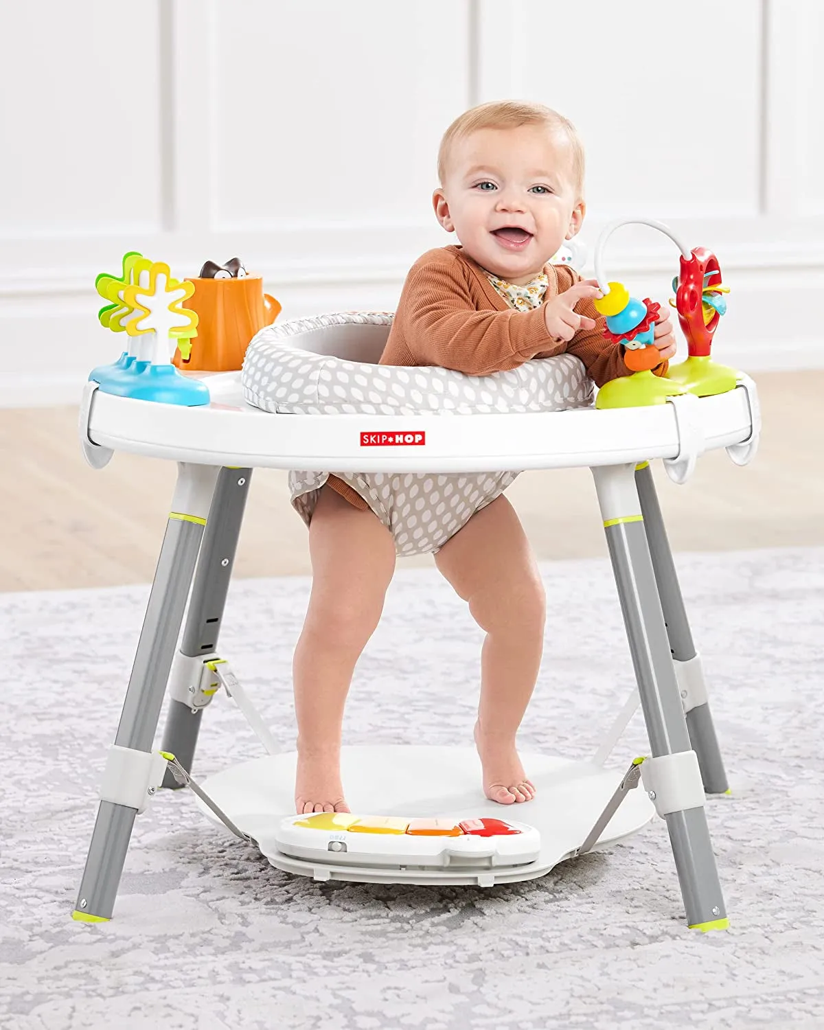 Baby Activity Center: Interactive Play Center with 3-Stage Grow-With-Me