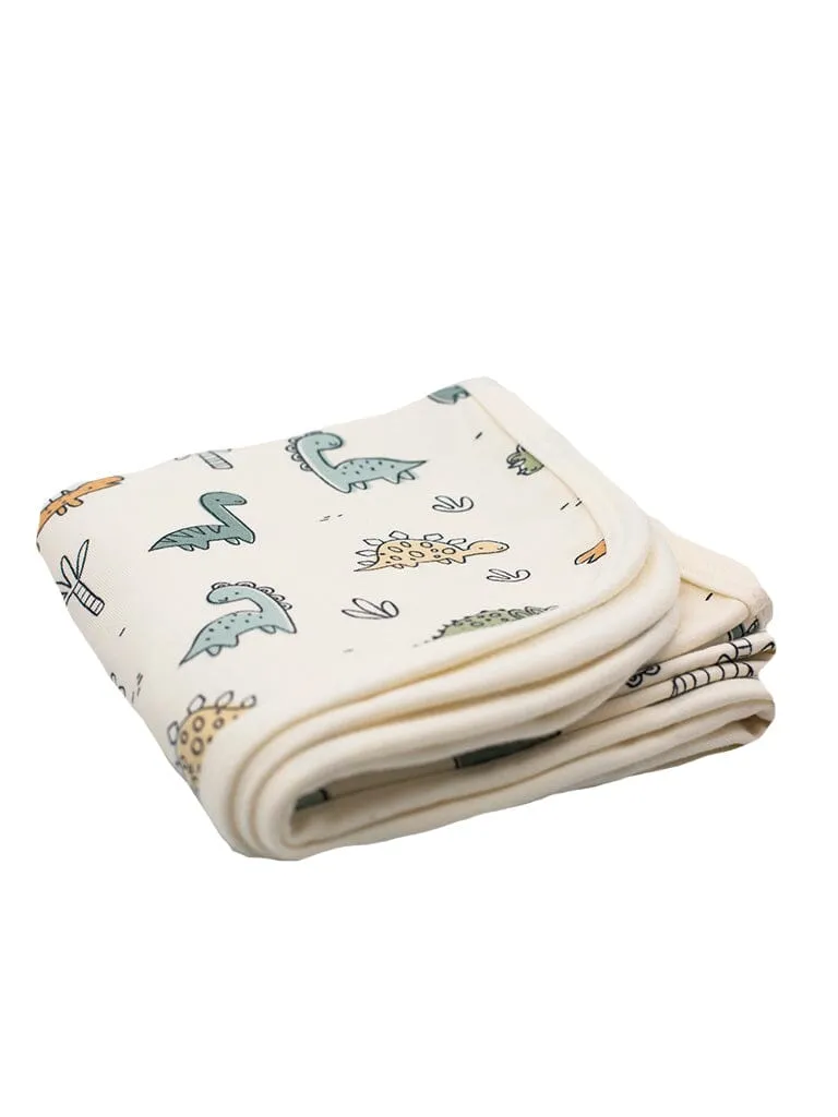 Baby Blanket, Dinosaurs Print