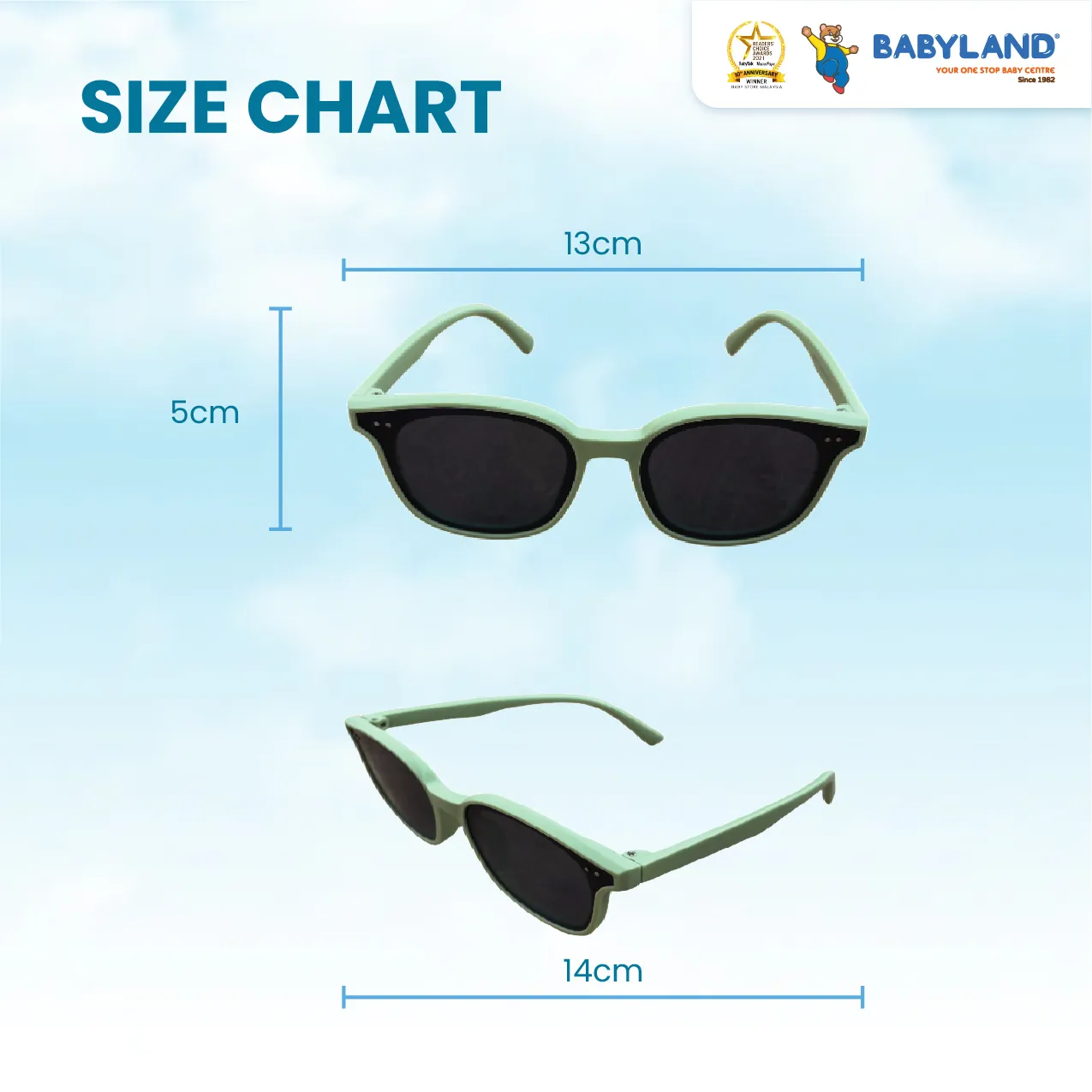 Baby Bo Premium Polarized Sunglasses X Thick