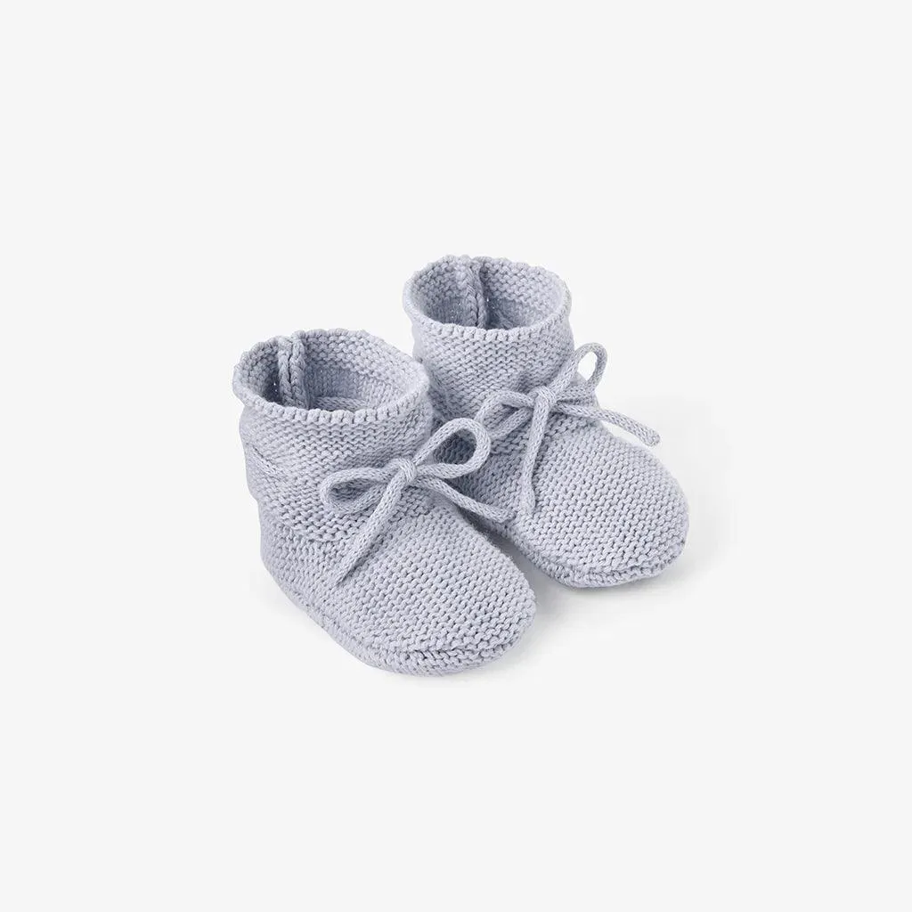 Baby Booties | Garter Knit -assorted | Elegant Baby