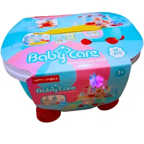 Baby Care Nursery Playset for Kids - 24 PCS Role-Playing Baby Nurse Kit Baby Care Nursery Playset for Kids - 24 PCS Role-Playing Baby Nurse Kit