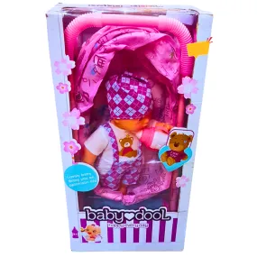 Baby Doll with Stroller Playset - Interactive Feeding & Roleplay Accessories | For Kids 3 