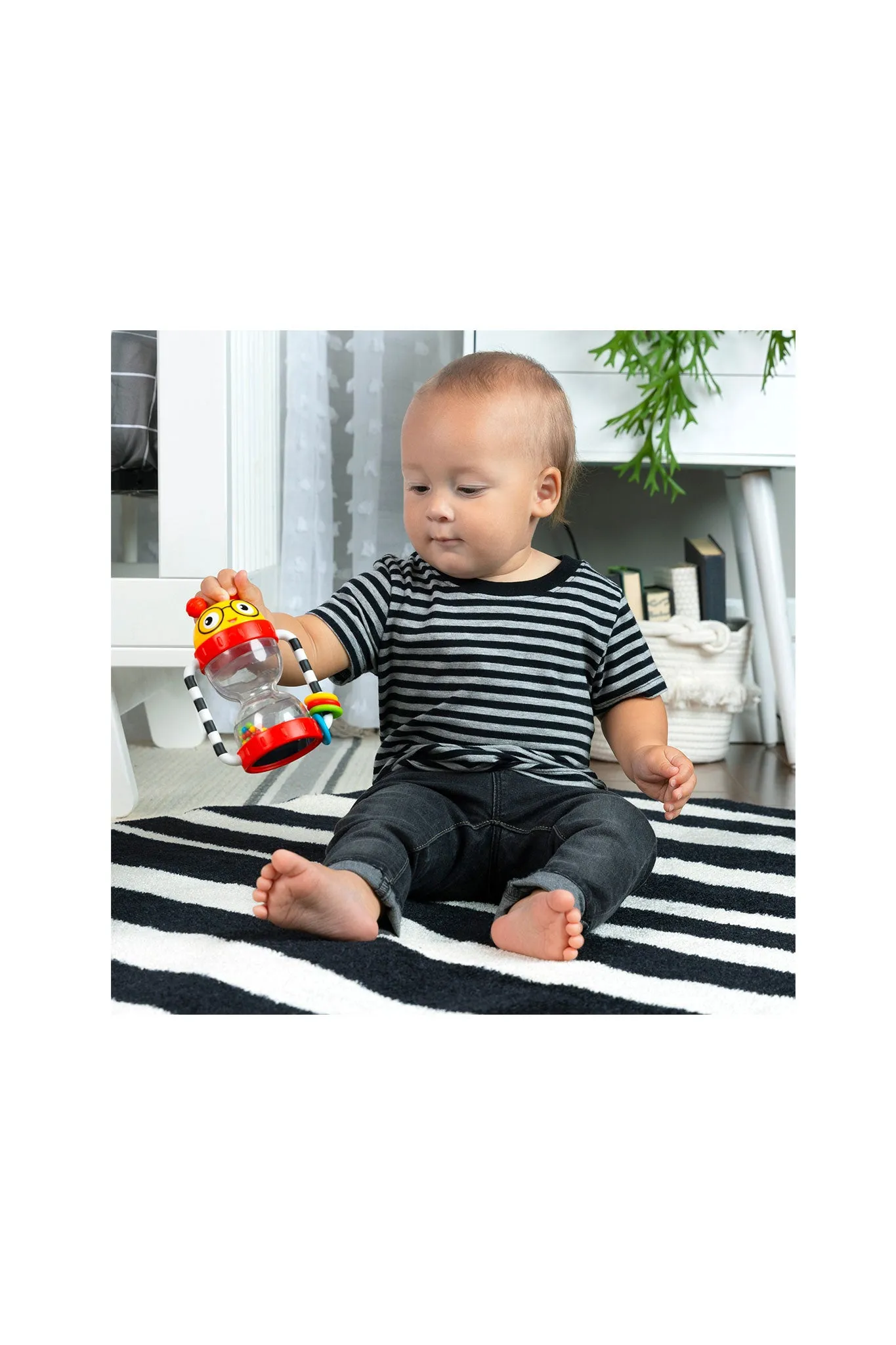Baby Einstein Cals Sensory Shake-up Rattle