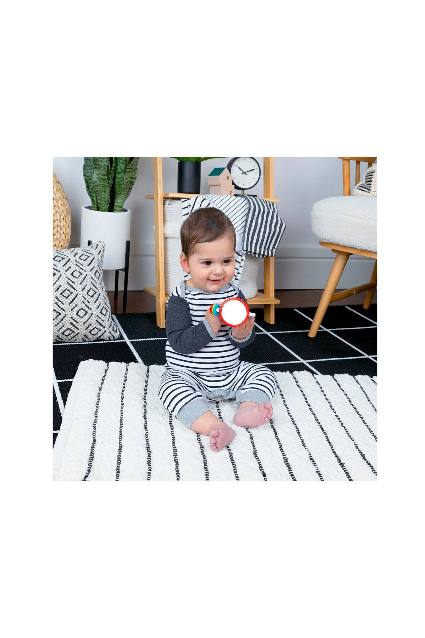 Baby Einstein Cals Sensory Shake-up Rattle