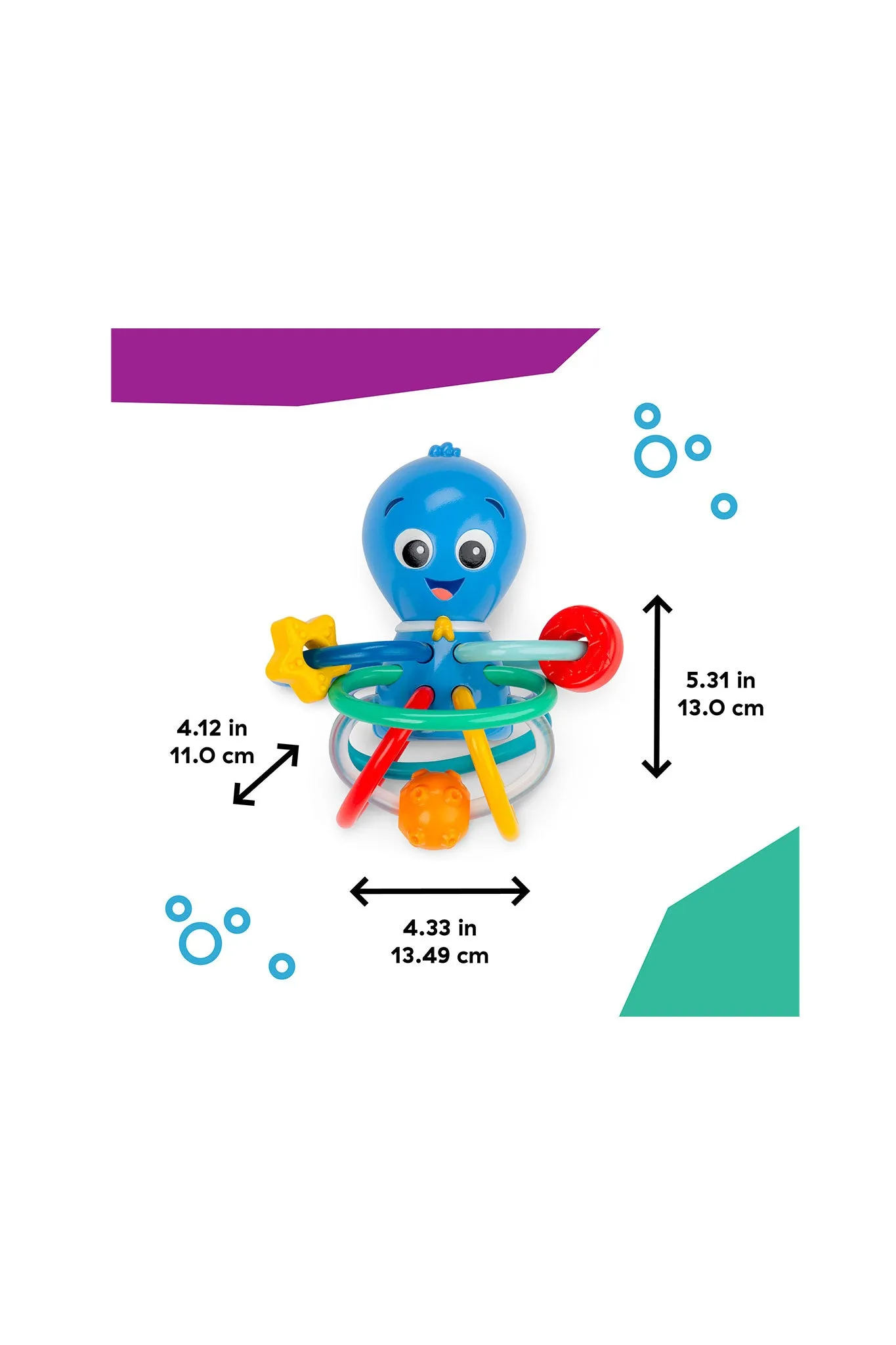 Baby Einstein Opuss Shake & Soothe Teether Toy