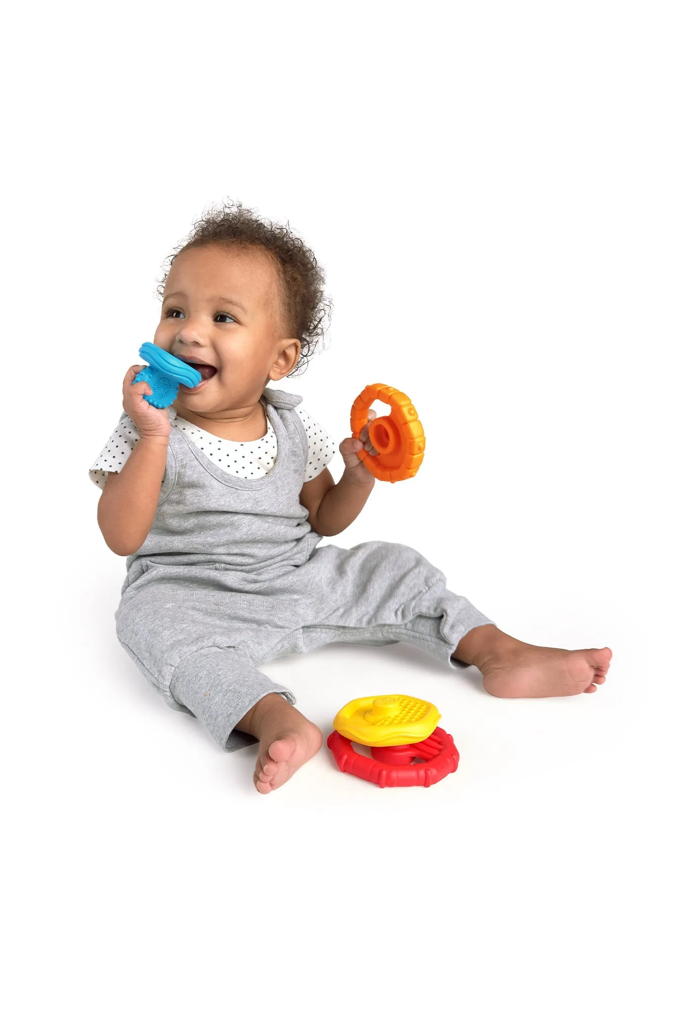 Baby Einstein Stack & Teethe 5-Piece Teether