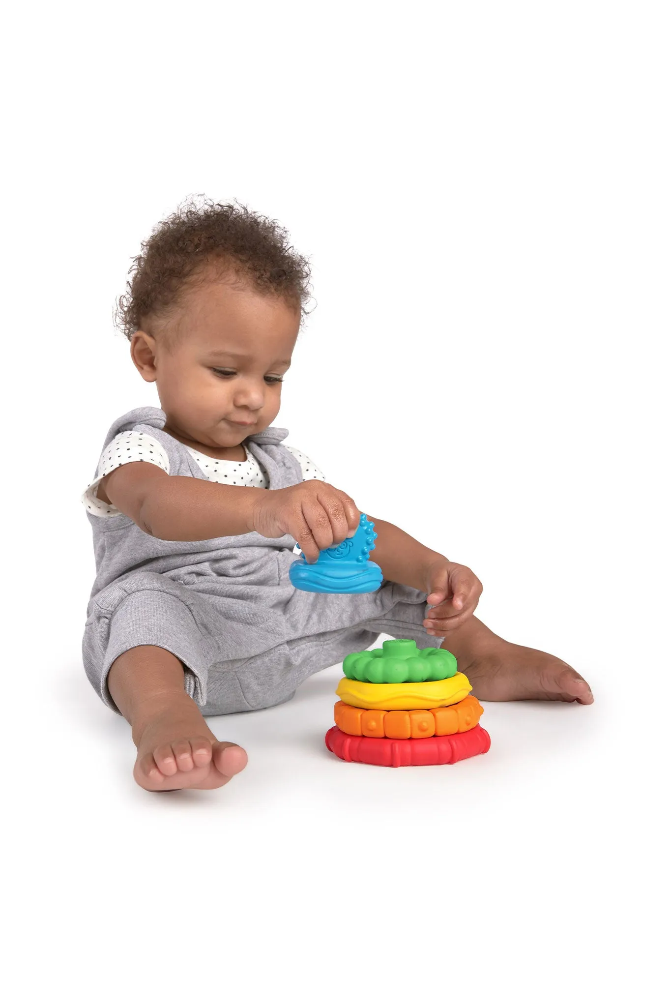 Baby Einstein Stack & Teethe 5-Piece Teether