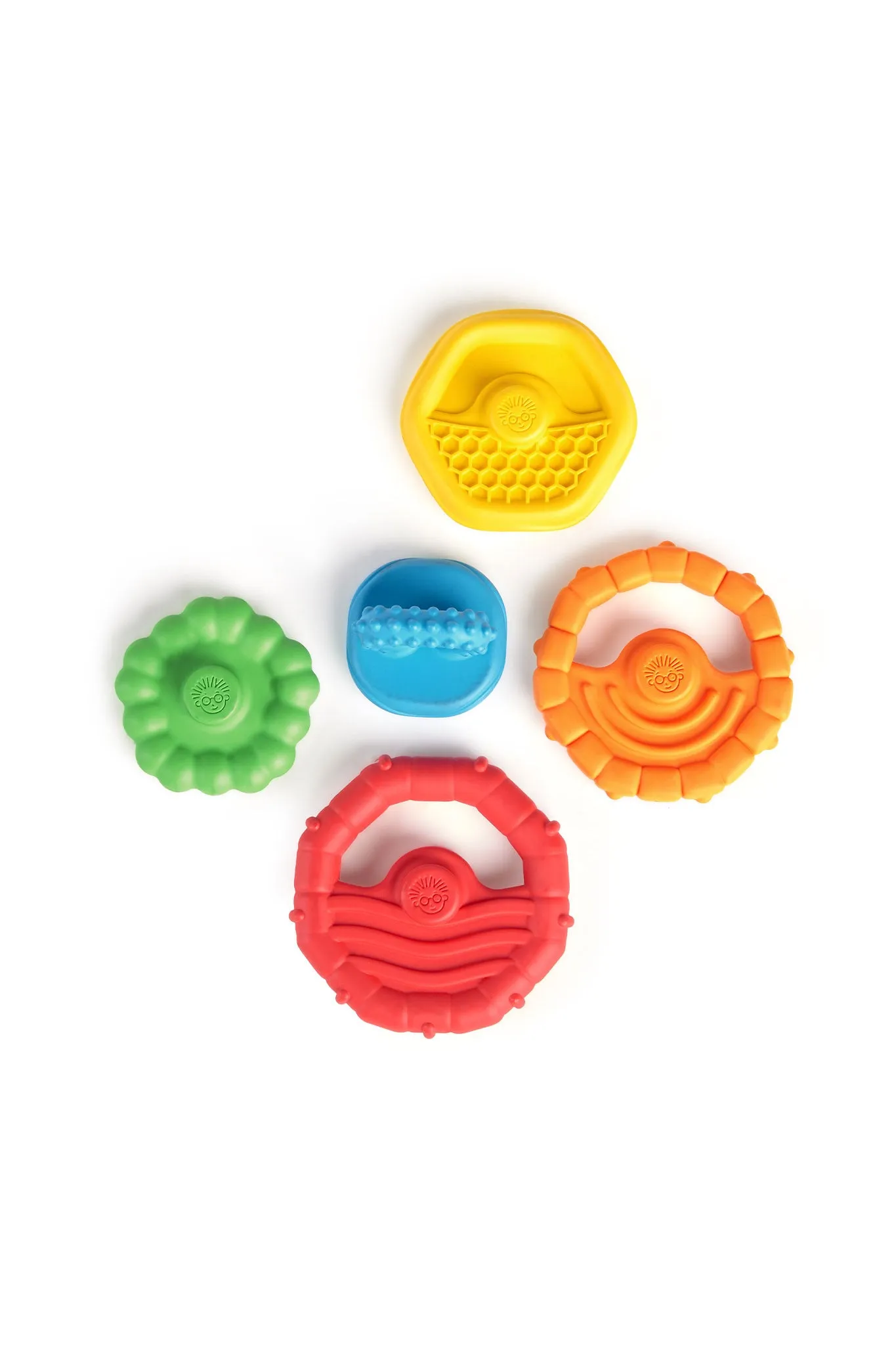 Baby Einstein Stack & Teethe 5-Piece Teether