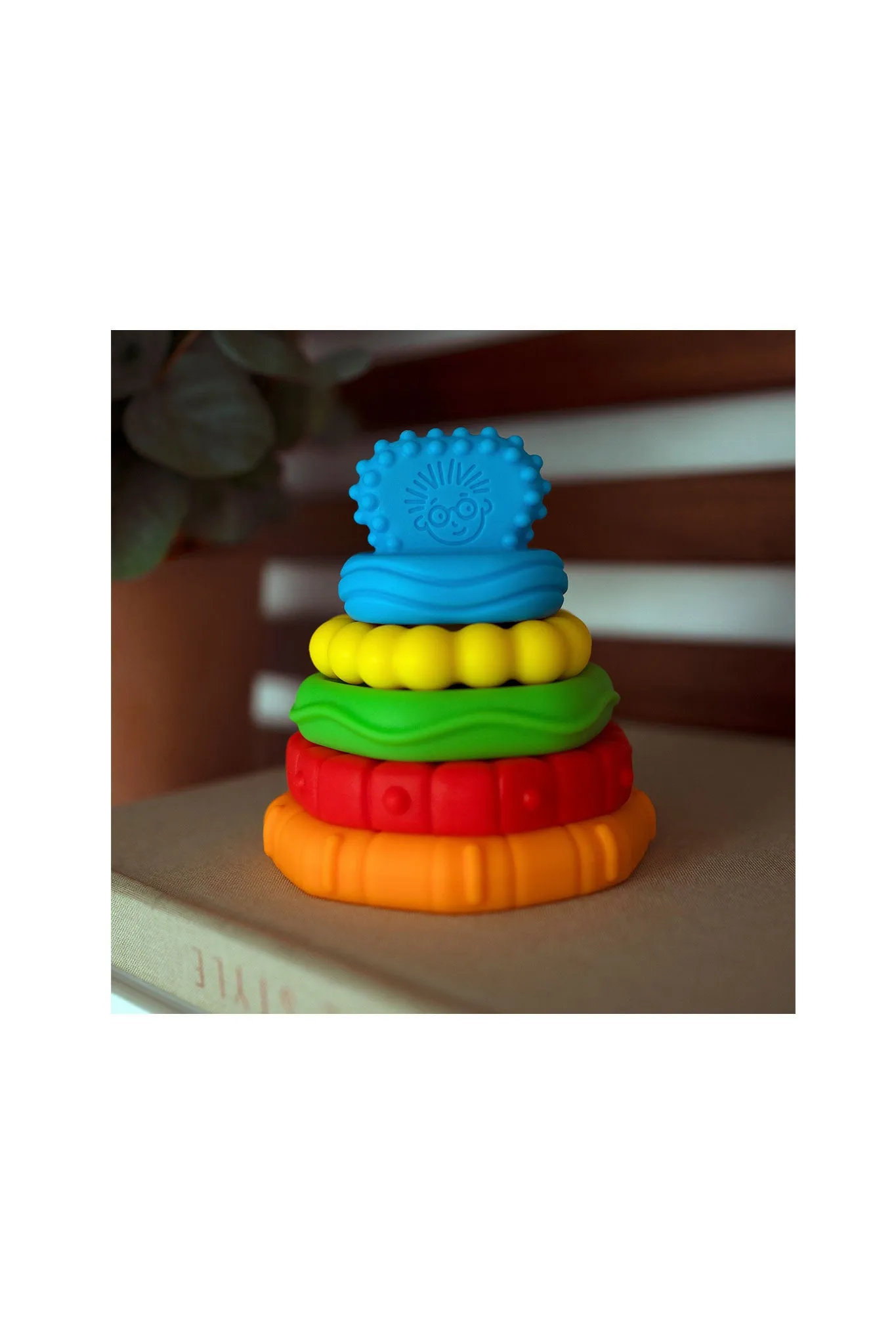 Baby Einstein Stack & Teethe 5-Piece Teether