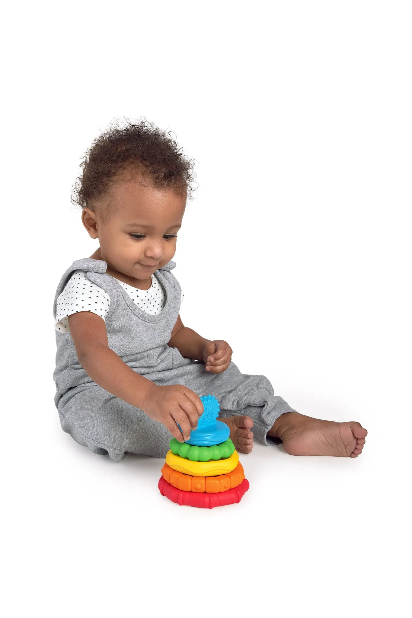 Baby Einstein Stack & Teethe 5-Piece Teether