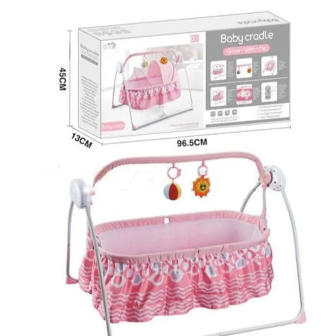 Baby Electric Swing with Net | Pink