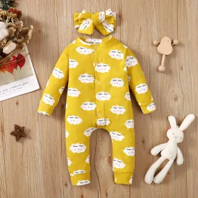 Baby girl long sleeve romper baby girl winter bodysuit wholesale baby girl clothes 190013
