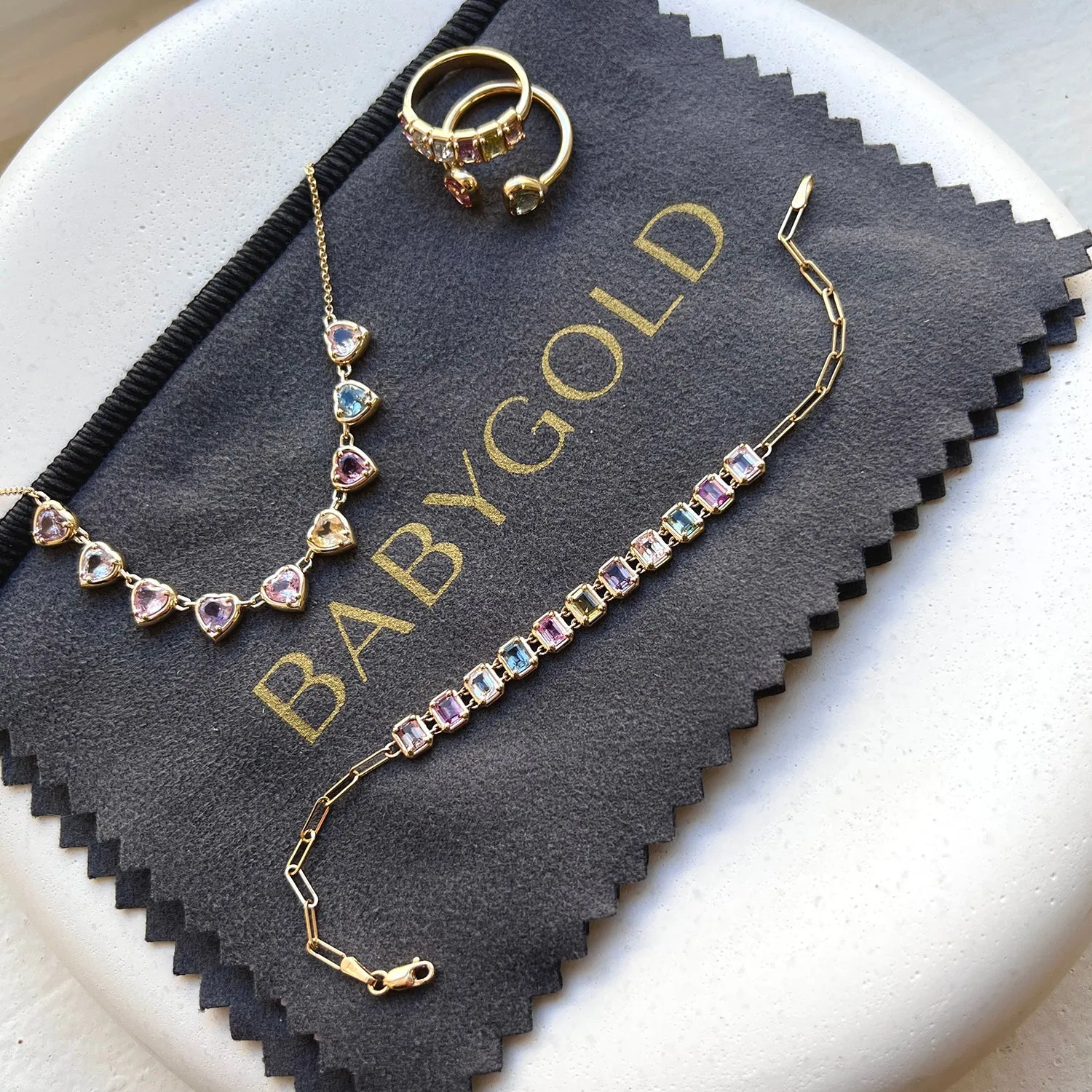 Baby Gold Jewelry Polishing Cloth
