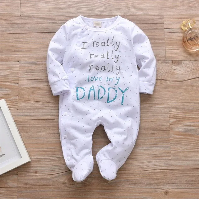 Cozy Cotton Baby Jumpsuit - Cute Snaps, Soft Fabric, Perfect for Playtime & Naptime