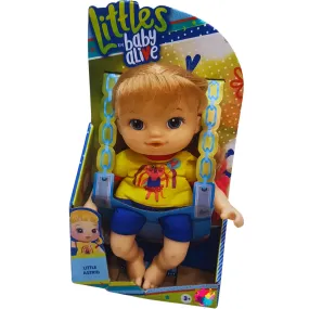 Baby Kids Interactive Baby Doll Set with Sleeping Bag & Accessories - Educational Role Play Toy (Ages 3 )