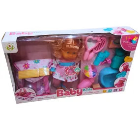 Baby Kids My Intimate Partner Doll Set with Sleeping Bag and Accessories - Interactive and Educational Toy (Ages 3 )