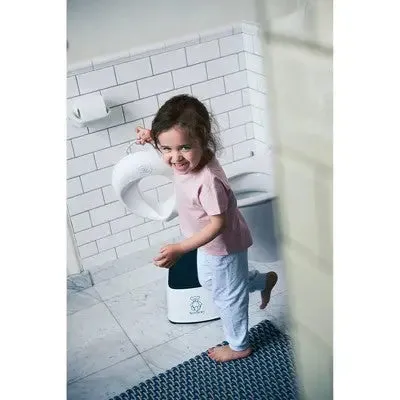 BabyBjorn Toilet Training Seat - White/Gray