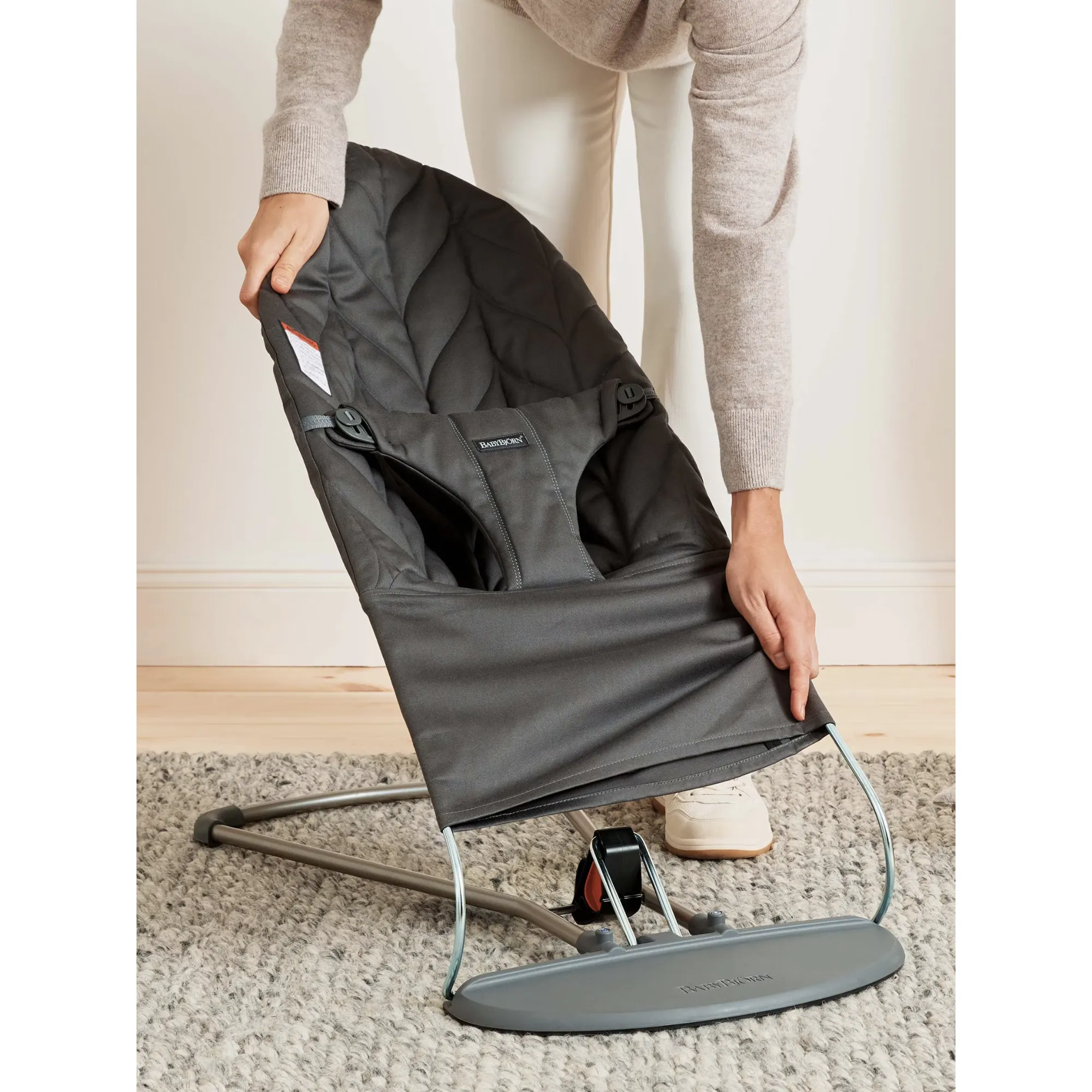 BABYBJÖRN Bouncer Bliss (Petal Quilt Cotton)