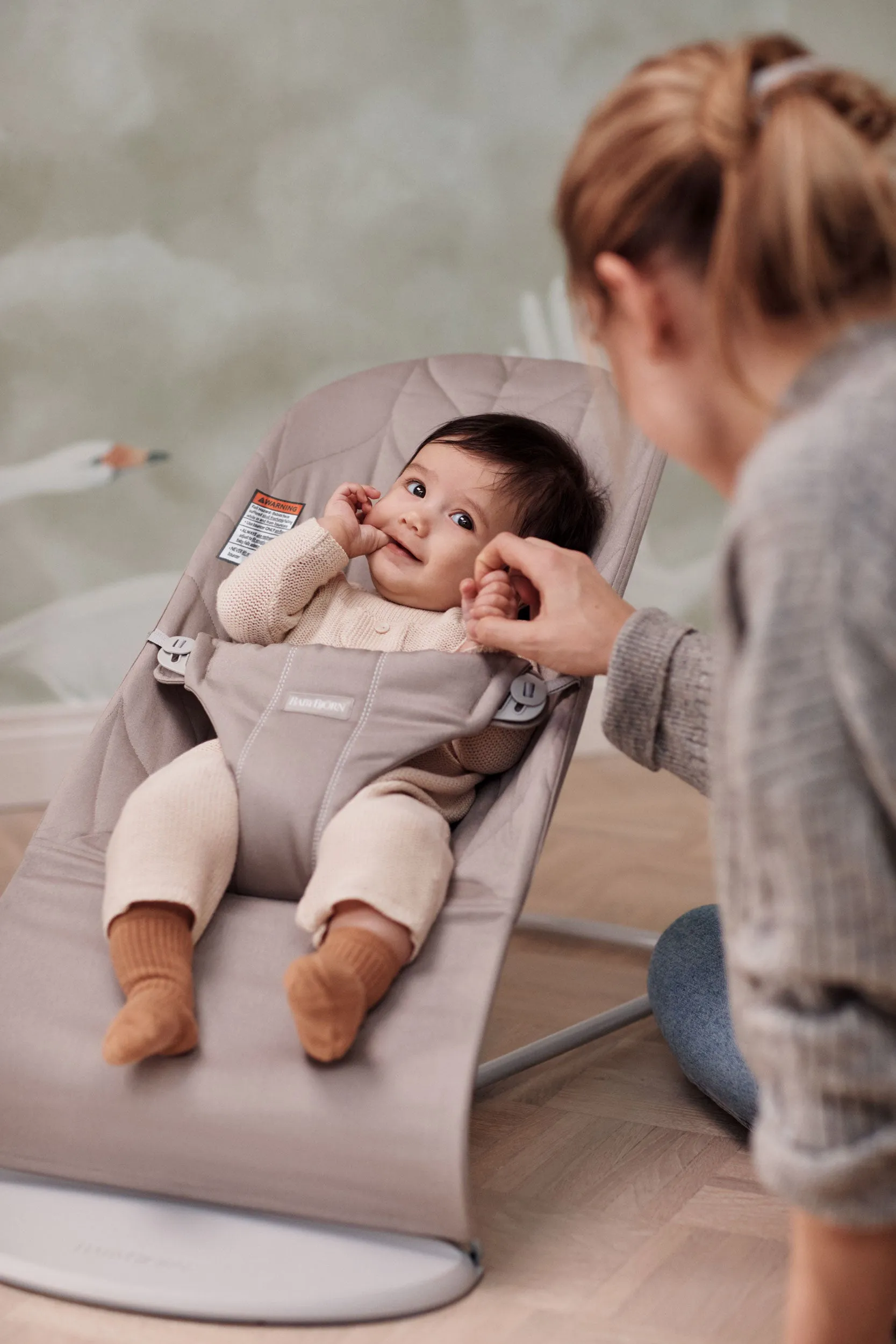BABYBJÖRN Bouncer Bliss (Petal Quilt Cotton)