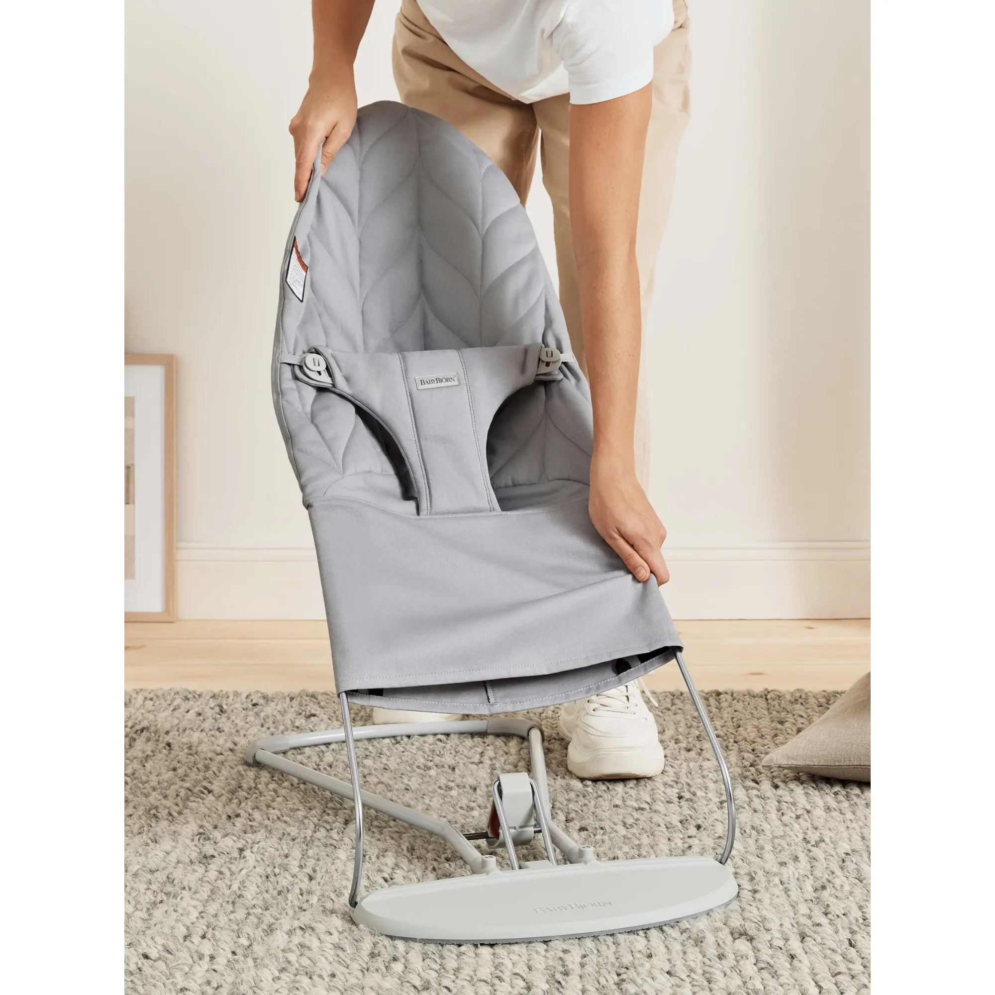 BABYBJÖRN Bouncer Bliss (Petal Quilt Cotton)