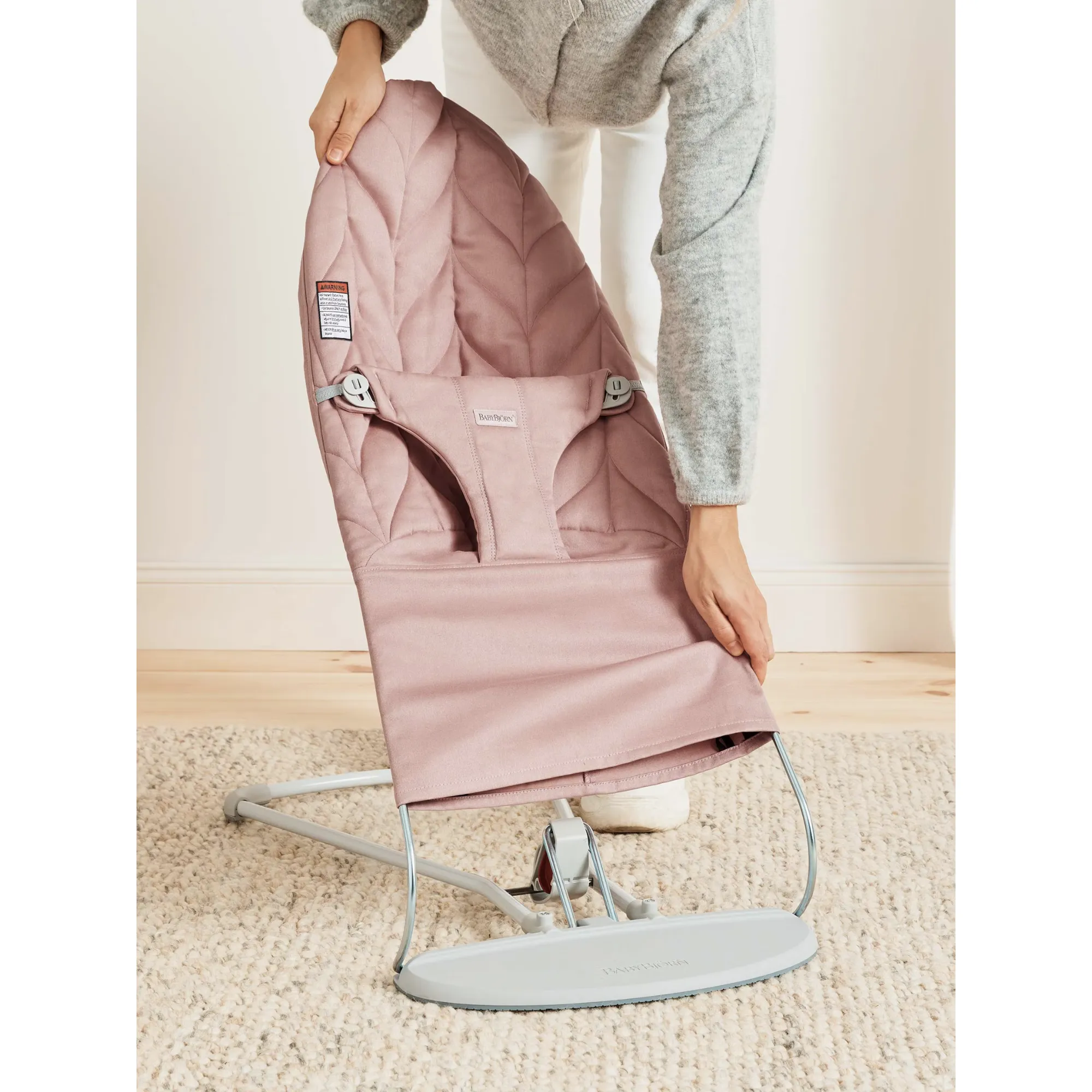 BABYBJÖRN Bouncer Bliss (Petal Quilt Cotton)