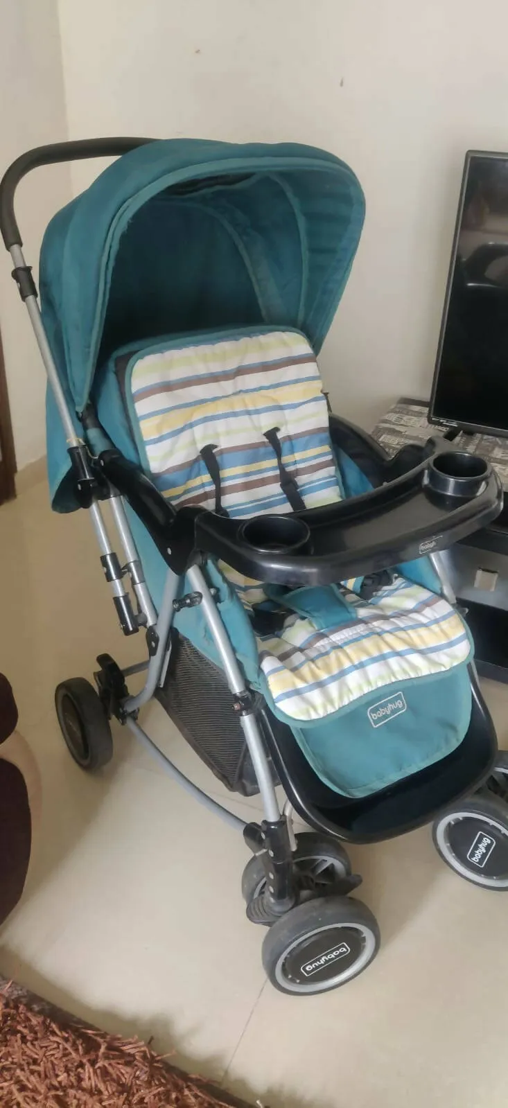 BABYHUG 2 in 1 Rock N Roll Stroller/Pram