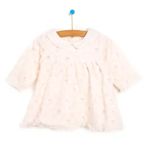 Bebetto Newborn Dress - Salmon