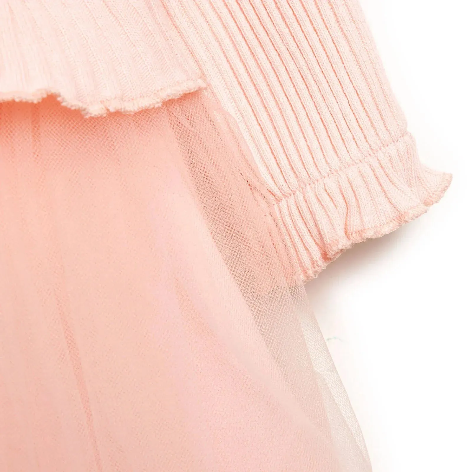 Bebetto Newborn Good Wishes Dress - Pink