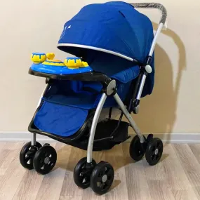BIG SIZE FOLDABLE BABY STROLLER WITH PLAY RATTLES BIG SIZE FOLDABLE BABY STROLLER WITH PLAY RATTLES