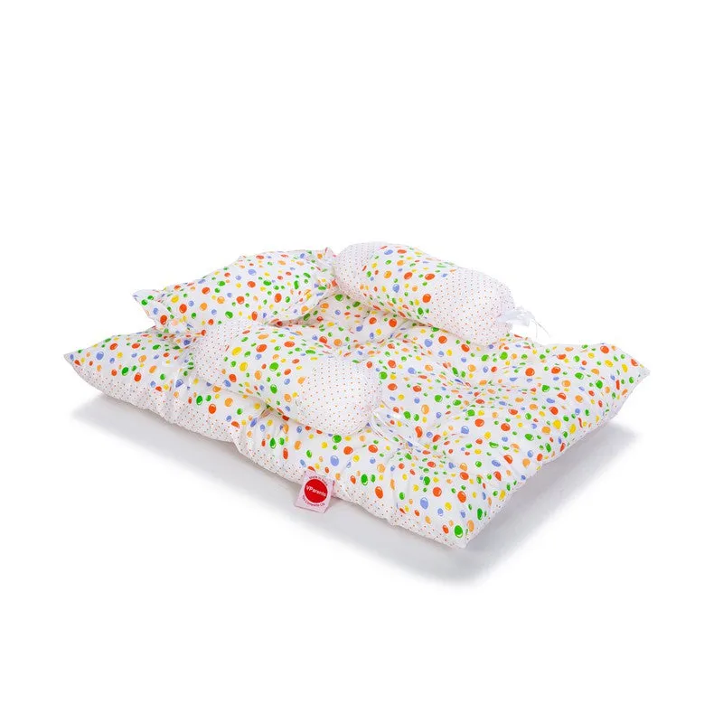 Bluebell Baby 4 Piece Bedding Set with Pillow and Bolsters(Green)