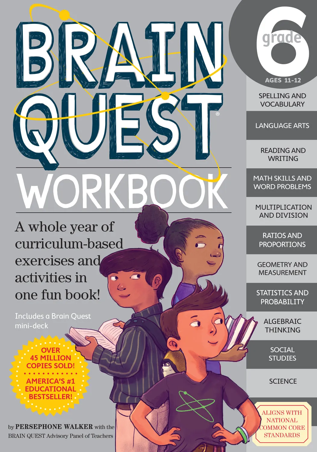 Brain Quest Workbook Grade 6