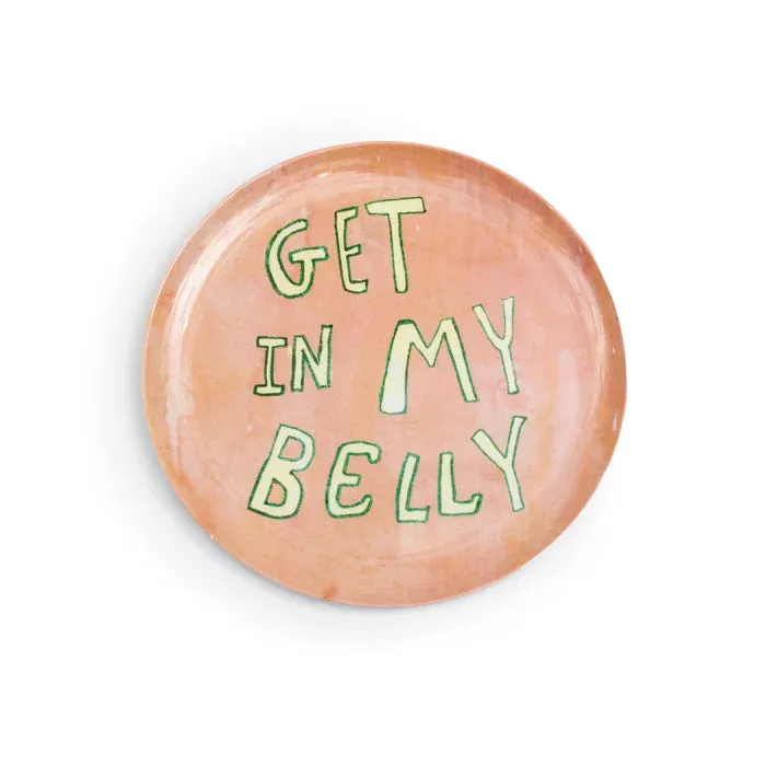 Durable Melamine Breakfast Club-Themed Plates