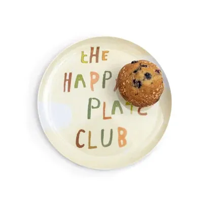 Durable Melamine Breakfast Club-Themed Plates