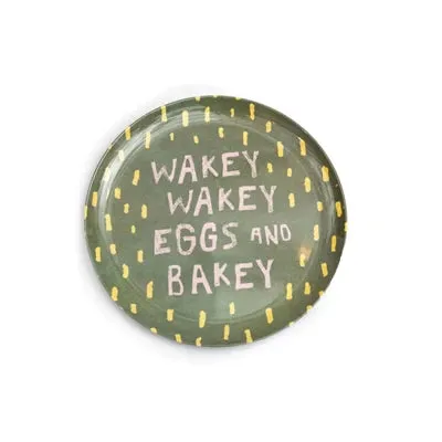 Durable Melamine Breakfast Club-Themed Plates