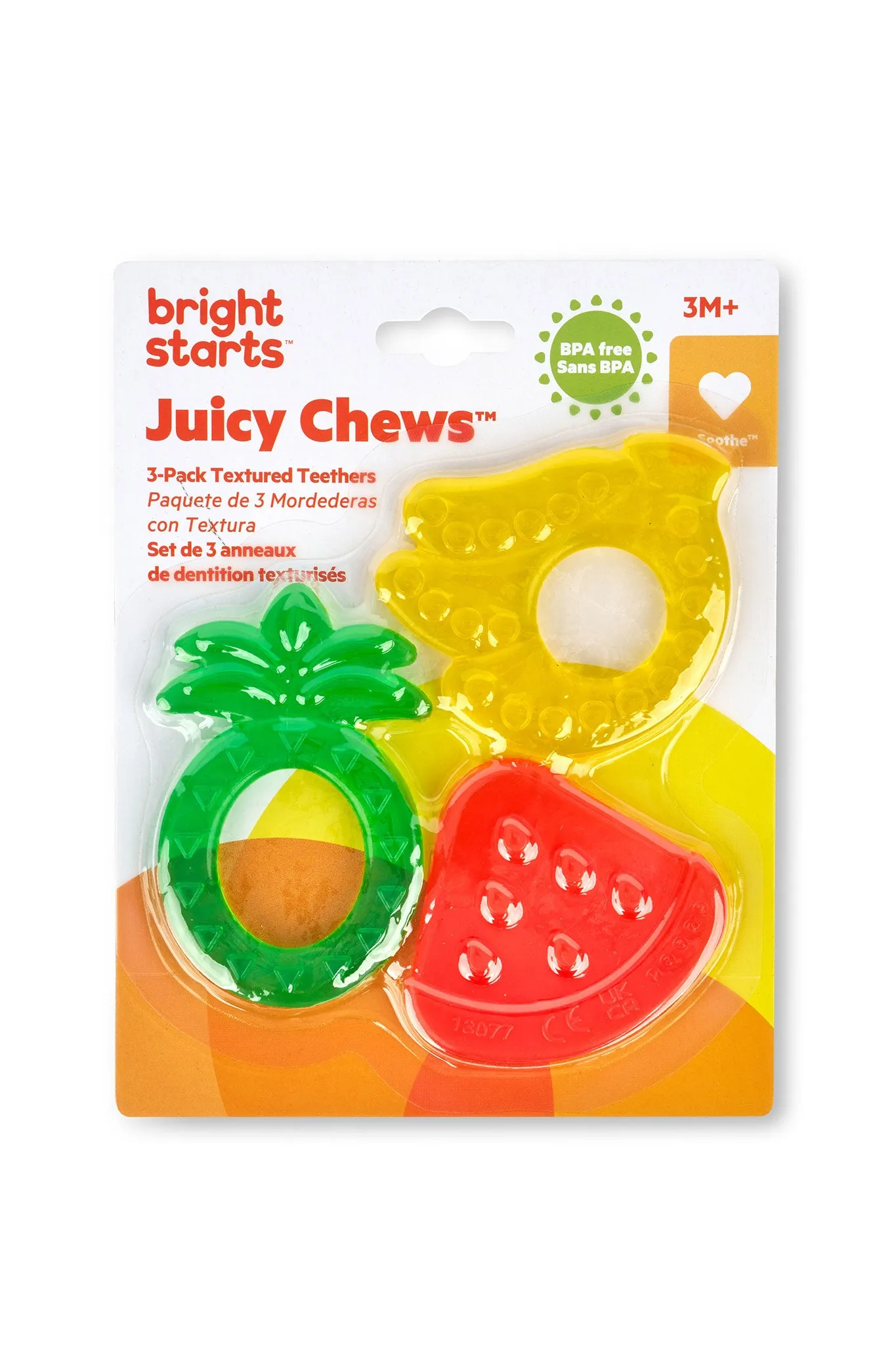 Bright Starts Juicy Chews 3-Pack Fruits