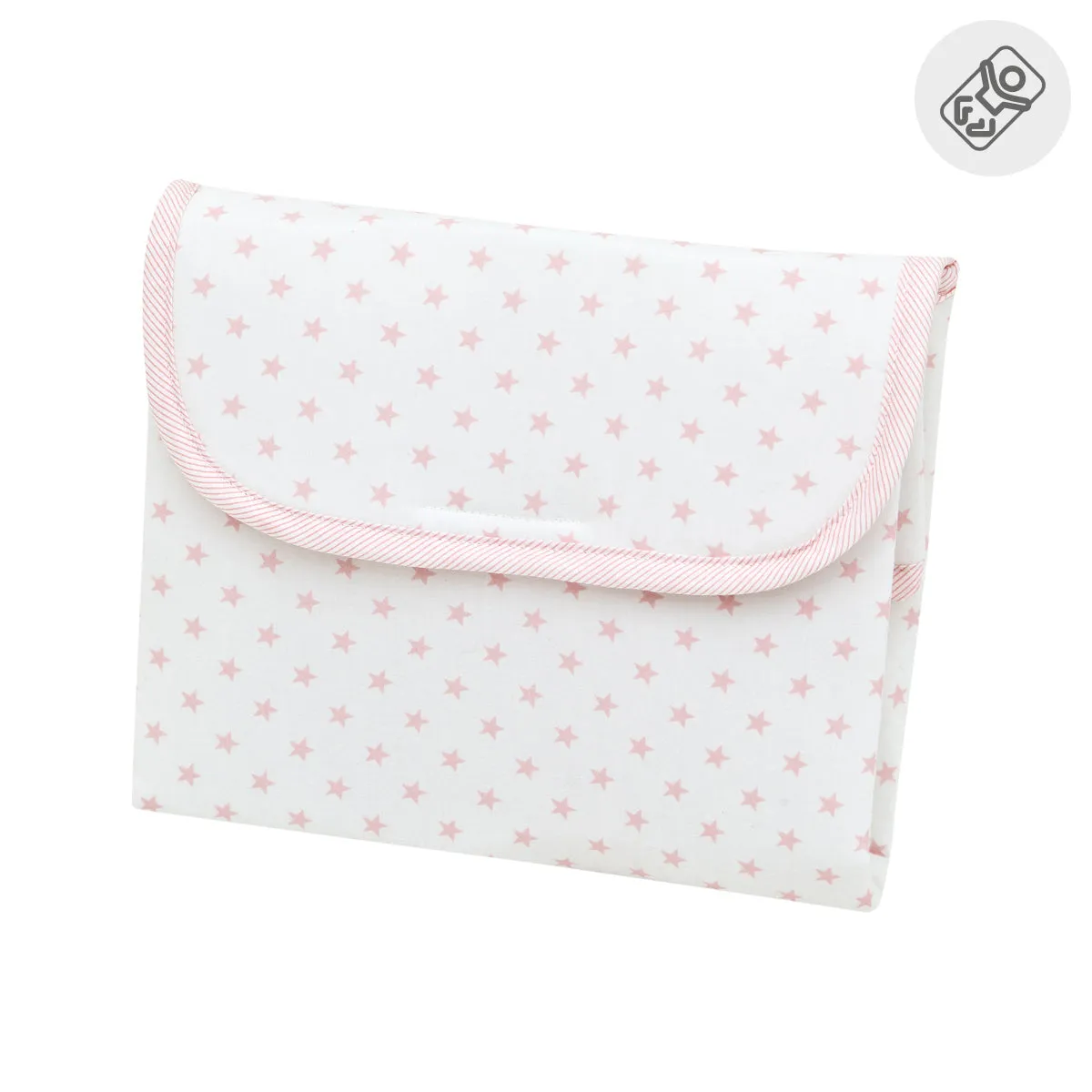 Cambrass Nappy Changer Travel Star Pink