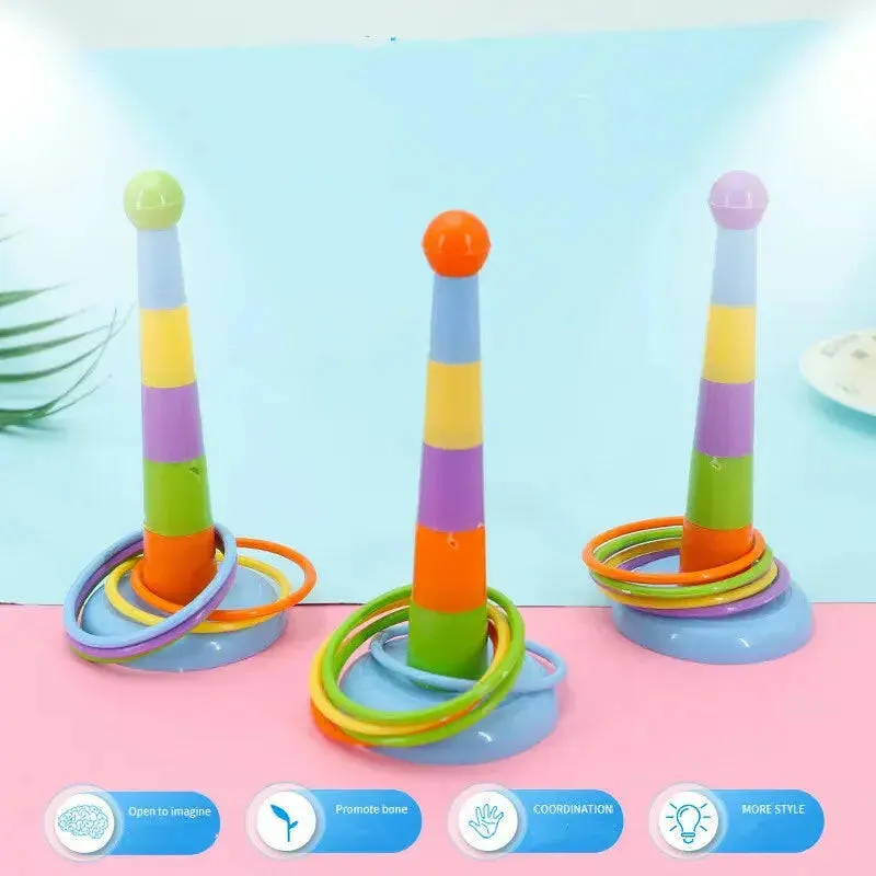 Circle Stacking Ring Tower Game Toy