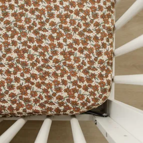 Cream Magnolia Bamboo Stretch Crib Sheet Cream Magnolia Bamboo Stretch Crib Sheet