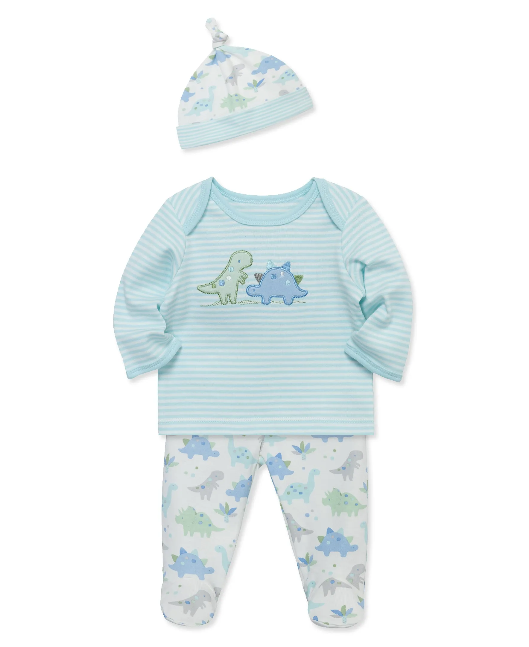 Cute Dinos Footed Pant Set
