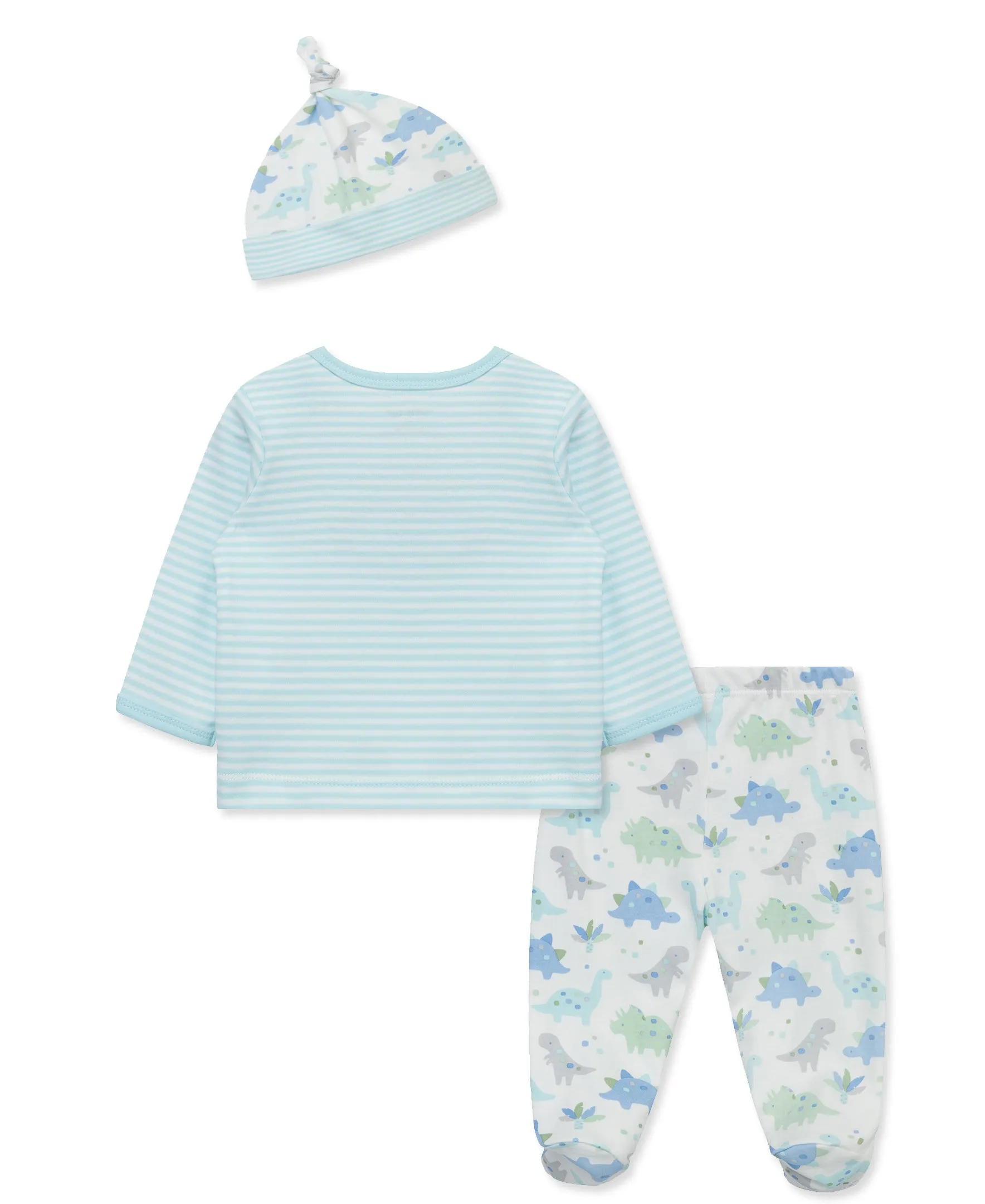 Cute Dinos Footed Pant Set