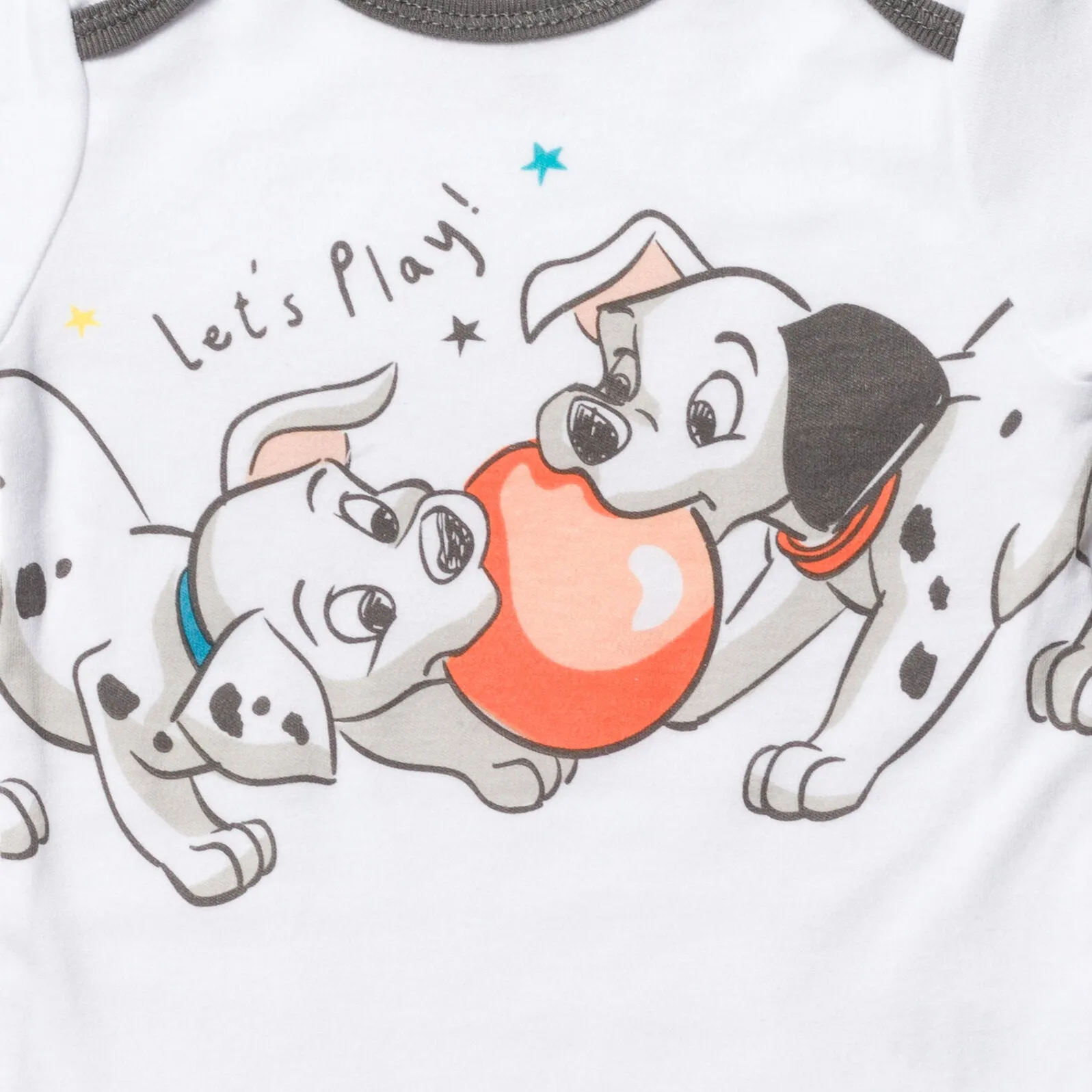 Disney Disney Classics Patch Fleece Pullover Hoodie Bodysuit and Pants 3 Piece Outfit Set