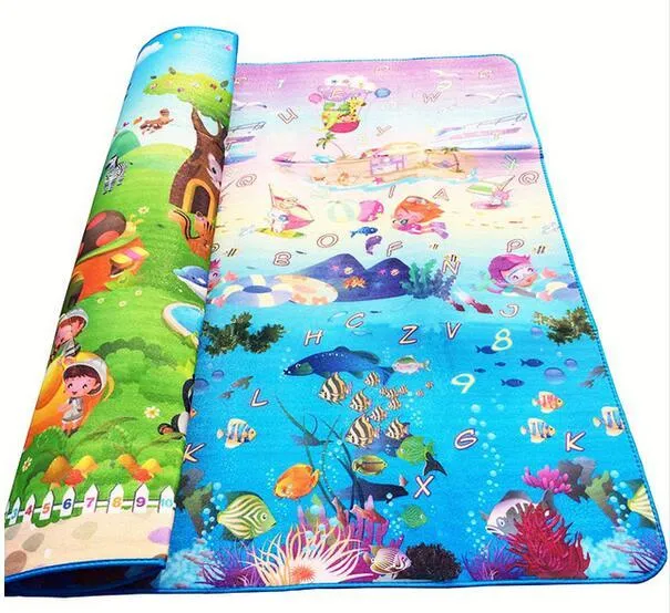 Educational Baby Crawl and Play Mat